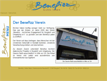 Tablet Screenshot of benefizz.de
